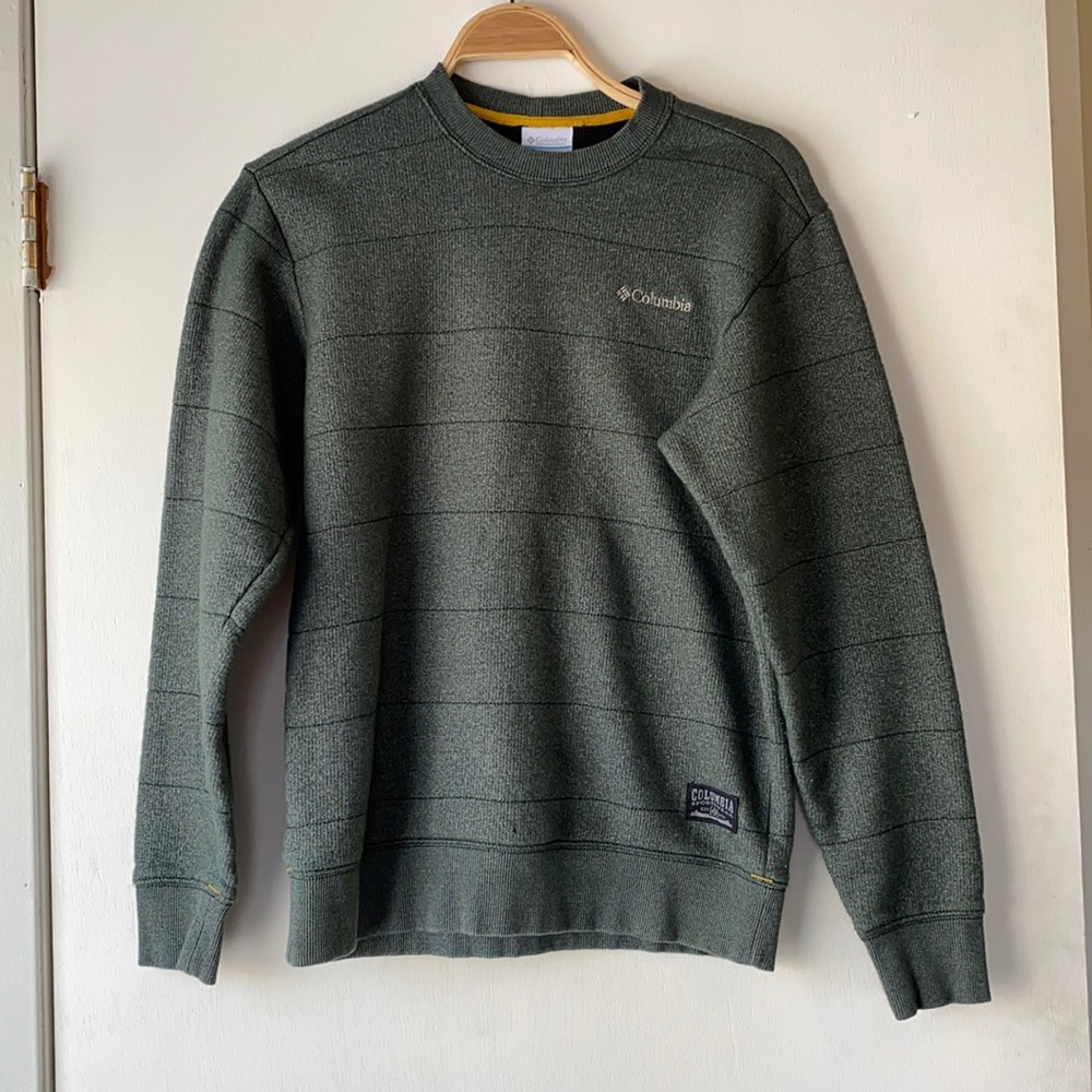 Green Columbia Crewneck